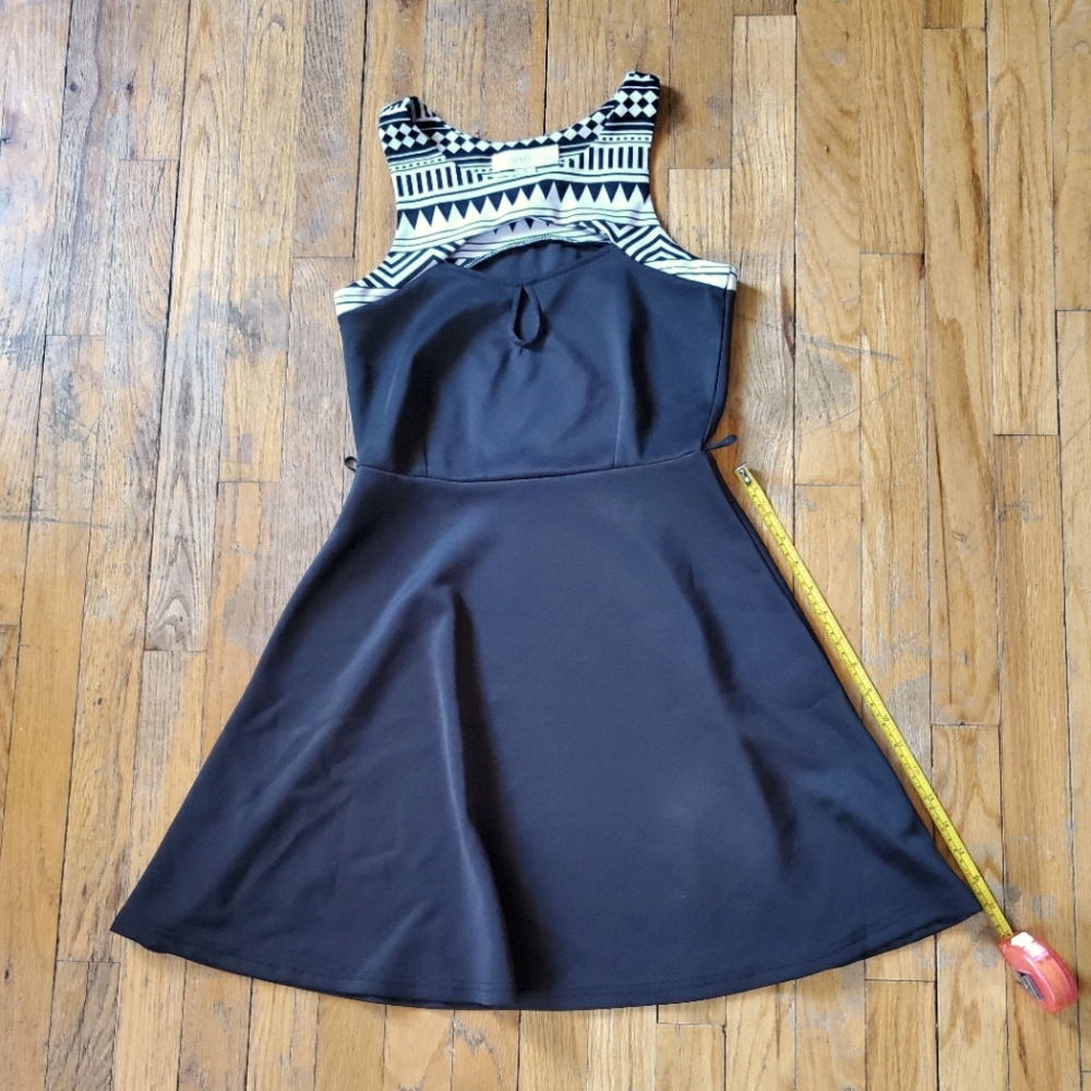 B & W Dress